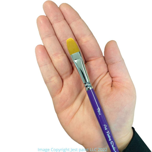 Art Factory Studio Face Painting Brush - 3/8" Filbert