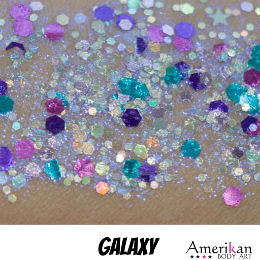 Amerikan Body Art | CHUNKY Glitter Cremes - GALAXY - 15gr