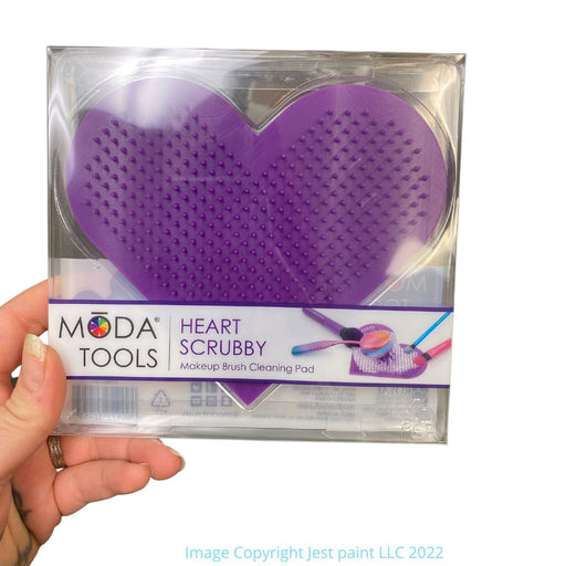 Royal | MODA -  Scrubby Makeup Brush Cleansing Pad - Purple Heart