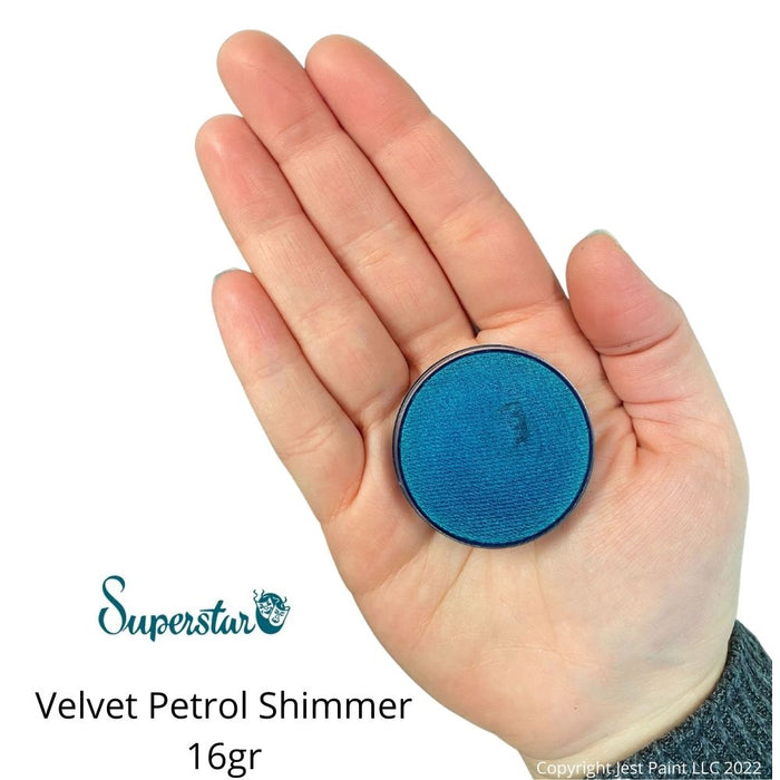 Superstar Face Paint | VELVET Petrol Shimmer 473 - 16gr