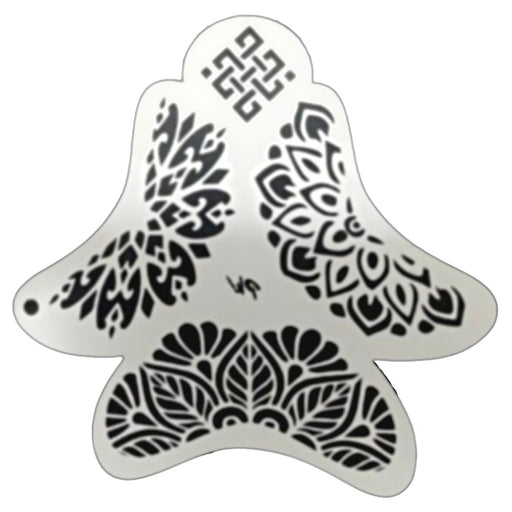 PK | FRISBEE Face Painting Stencil | Bold Crowns (Large Designs) - A6