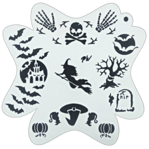PK | FRISBEE Face Painting Stencil | New Mylar - Ultimate Halloween - B6 - HOLIDAY SALE!