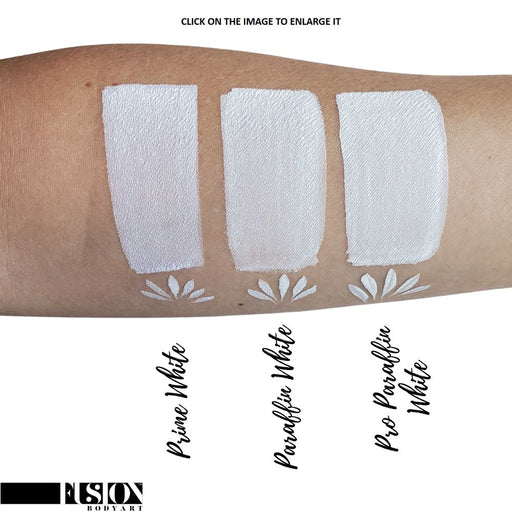 Fusion Body Art Face Paint | PRO Paraffin White 32gr