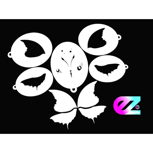 EZ STENCILS by Susy Amaro | 9 Piece Butterfly Stencil Set