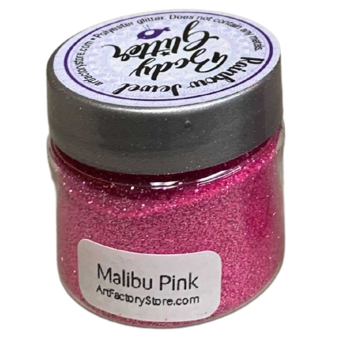 Art Factory | Rainbow Jewel Body Opaque Glitter - Malibu Pink (1oz jar)