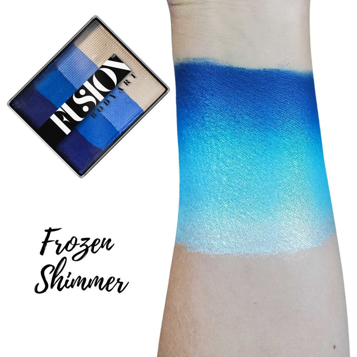 Fusion Body Art Face Paint - Rainbow Cake | Frozen Shimmer 50gr by Jest Paint