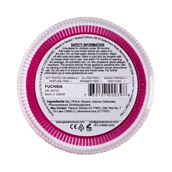 Global Body Art Face Paint | Blending Fuchsia – 32g