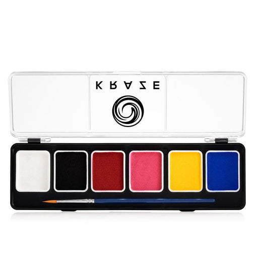 Kraze FX Face and Body Paints | Fundamental Small 6 Color Palette ( 6 grams each )