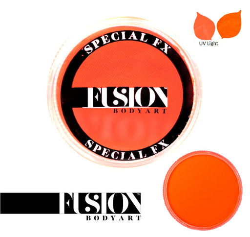 Fusion Body Art & FX - UV Neon Orange 32gr  (SFX - Non Cosmetic)