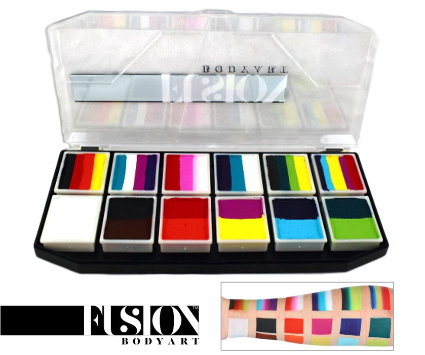 Fusion Body Art  - Spectrum Face Painting Palette | Carnival Kit