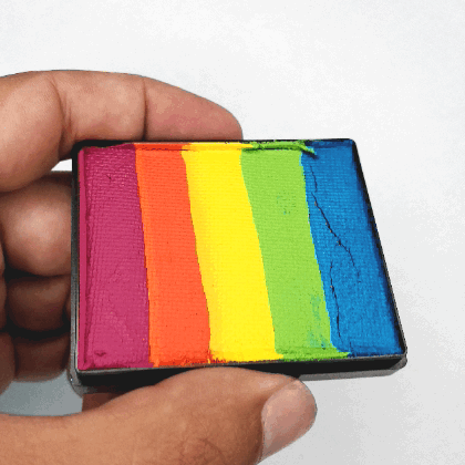 Fusion Body Art Face Paint - Rainbow Cake | Rainbow Joy 50gr by Jest Paint