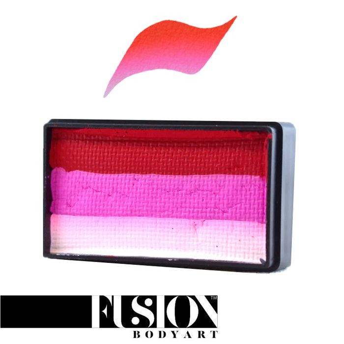 Fusion Body Art Face Paint - Split Cake | Bold Rose 30gr