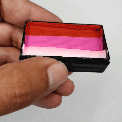 Fusion Body Art Face Paint - Split Cake | Bold Rose 30gr