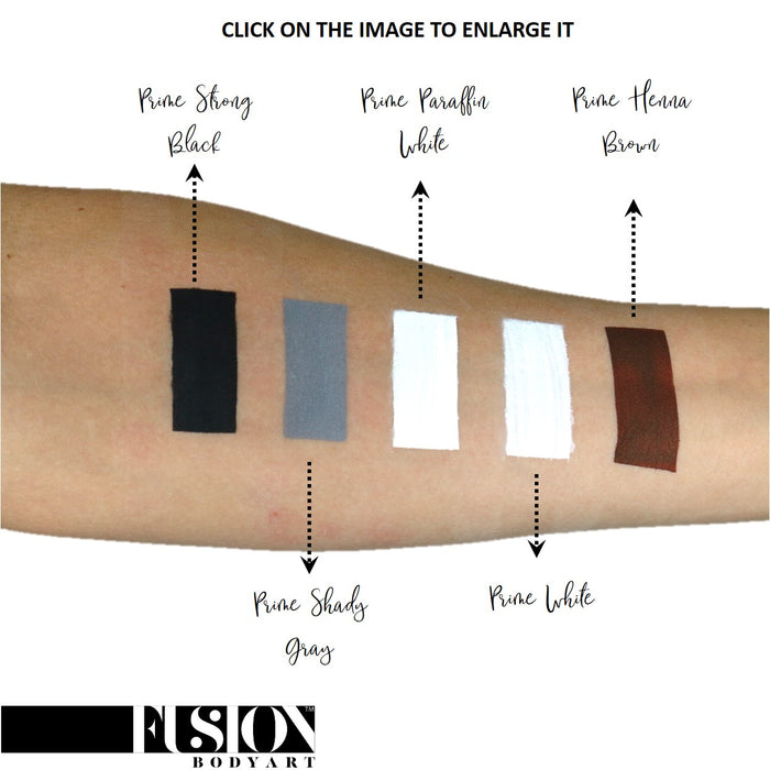 Fusion Body Art Face Paint | Prime Paraffin White 32gr