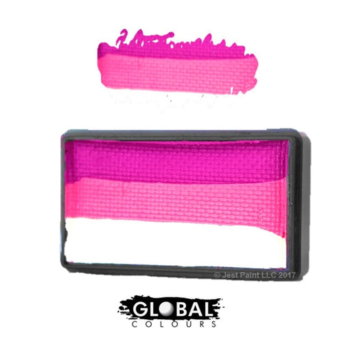 Global Colours Body Art and FX | One Stroke - Pretty in Pink 25gr (Magnetized) - (Special FX - Non Cosmetic)