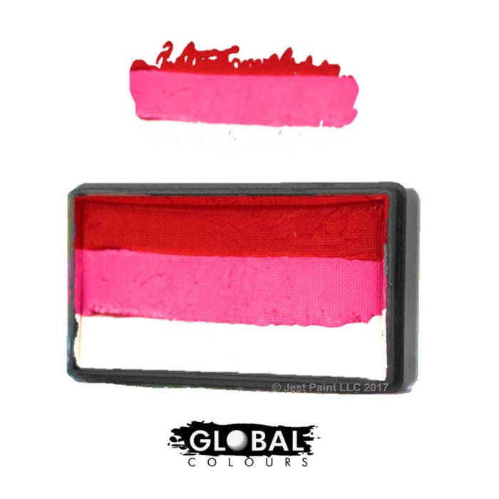 Global Body Art Face Paint | One Stroke - Ruby Rose  25gr (Magnetized)