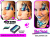 Global Body Art Face Paint | One Stroke - Ice Castle 25gr  (Magnetized)