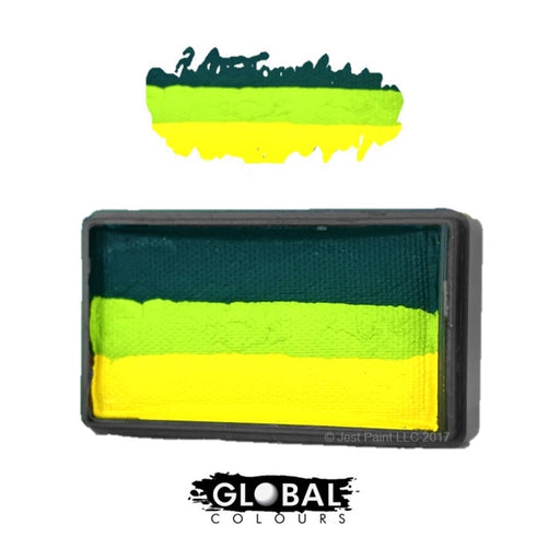 Global Body Art Face Paint | One Stroke - Leafy Greens  25gr  (Magnetized)
