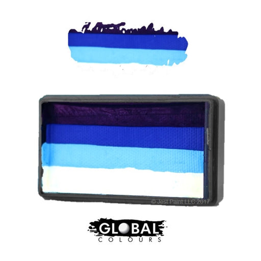 Global Body Art Face Paint | One Stroke - Dolphin Dive 25 gr (Magnetized)