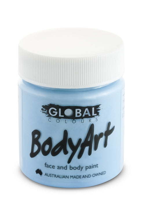 Global Body Art Face Paint - Liquid Light Blue 45ml