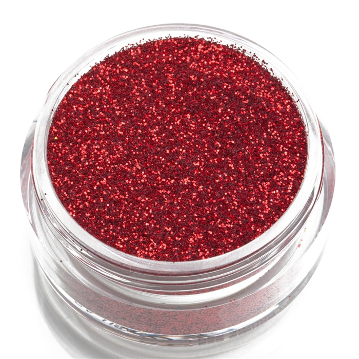 Glimmer Body Art Glitter Jar Red — Jest Paint Face Paint Store