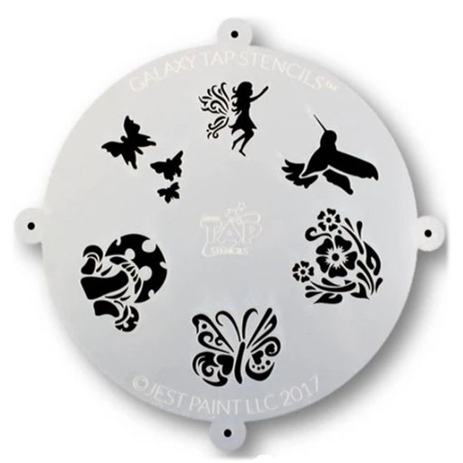 Galaxy TAP Face Painting Stencil - Fairyland