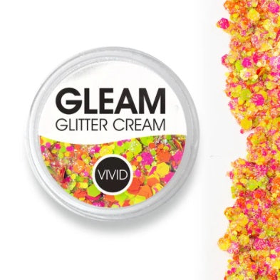VIVID Glitter |  GLEAM Glitter Cream | Small UV  LAVA POOL (10gr)