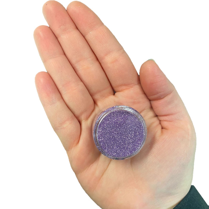 Glimmer Body Art Face Paint Glitter Jar - Lilac - 7.5gr