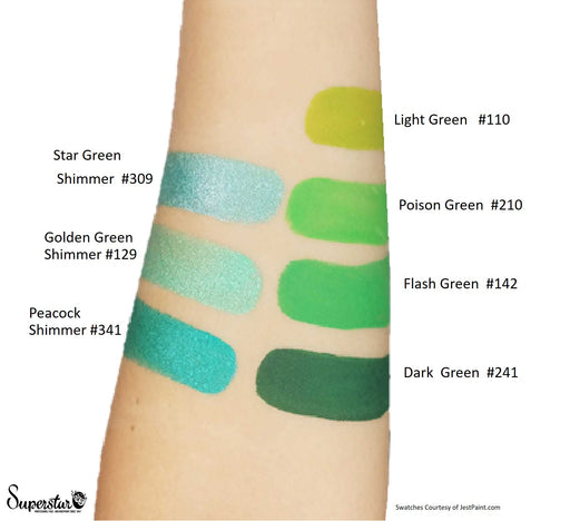 Superstar Face Paint | Peacock Shimmer 341 - 45gr
