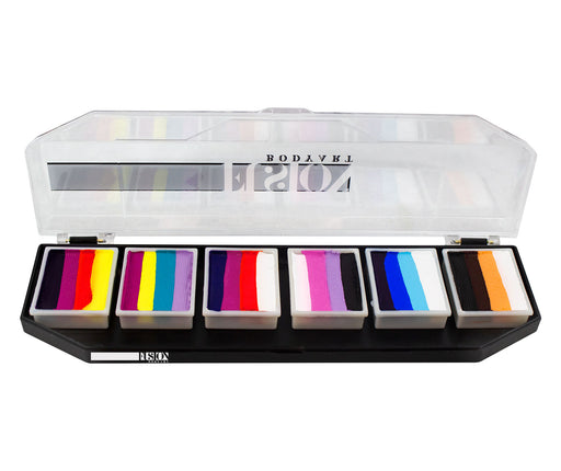 Fusion Body Art  - Spectrum Face Painting Palette | Rainbow Splash