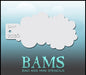 Bad Ass Mini 2036 - Face Painting Stencil - Cloud - Overstock Sale!