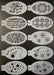 Bad Ass Stencil  - Face Painting Stencils - Classic Set of 45 Stencils