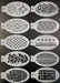 Bad Ass Stencil  - Face Painting Stencils - Classic Set of 45 Stencils