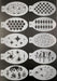 Bad Ass Stencil  - Face Painting Stencils - Classic Set of 45 Stencils