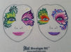 Jest Design It | Face Painting Practice Board - 2 FRONT View Kids - Discontinued