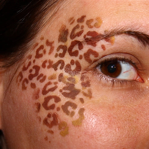 TAP 006 Face Painting Stencil - Animal Print
