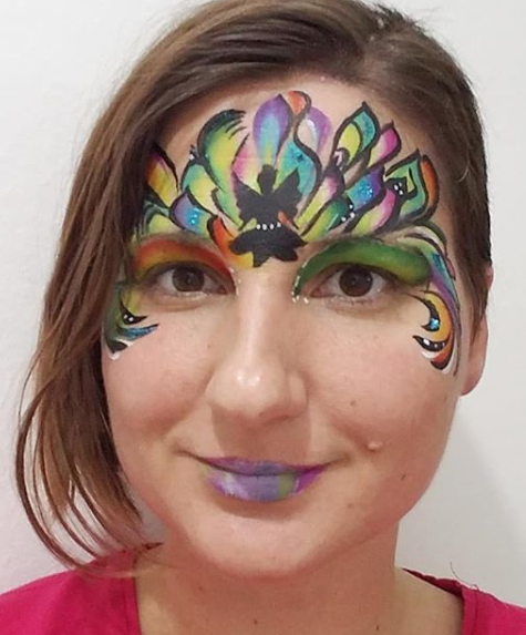 TAP 097 Face Painting Stencil - Centerpiece Fairy