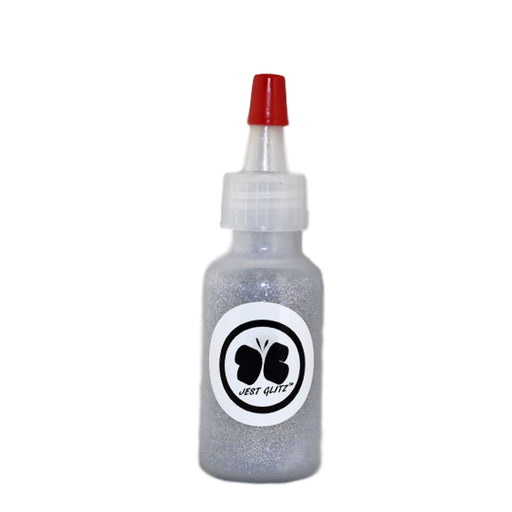 Jest Glitz Face Paint Glitter - Magic Silver in Poofer Bottle - 10gr approx
