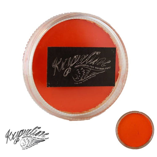 Kryvaline Face Paint Essential (Creamy line) - Bright Orange 30gr