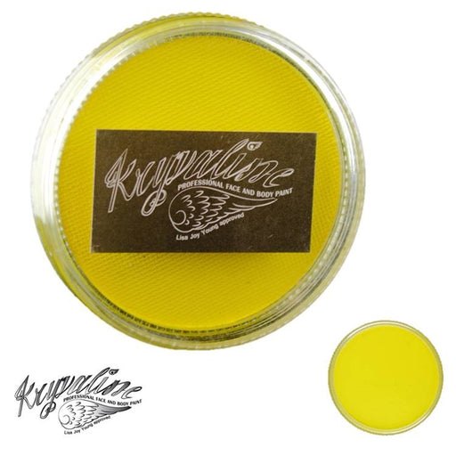 Kryvaline Face Paint Essential (Creamy line) - Yellow 30gr