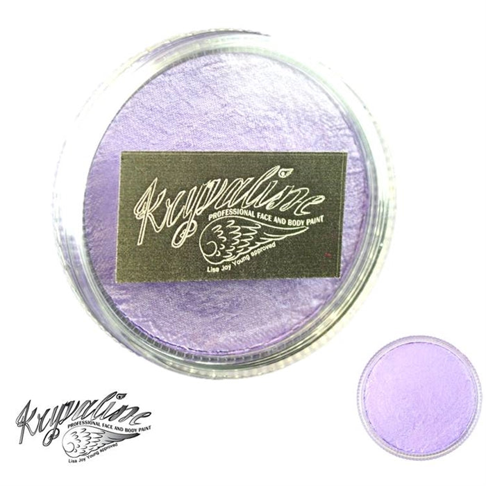 Kryvaline Face Paint (Creamy line) - Pearly Light Purple 30gr