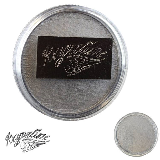 Kryvaline Face Paint (Creamy line) -  Silver 30gr