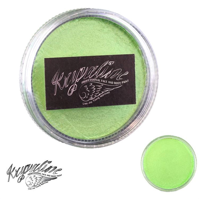 Kryvaline Face Paint (Creamy line) - Pearly Apple Green 30gr