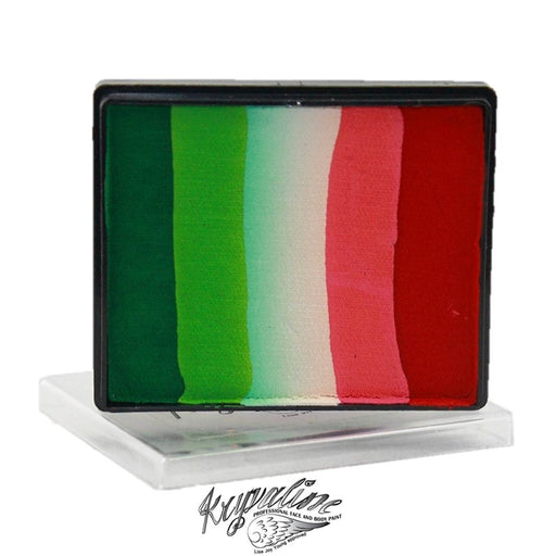 Kryvaline Face Paint Split Cake (Regular Line) - Large Xmas 50gr