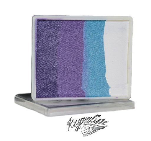 Kryvaline Face Paint Split Cake (Regular Line) - Purple Fairy Dust 50gr (Limited Edition)