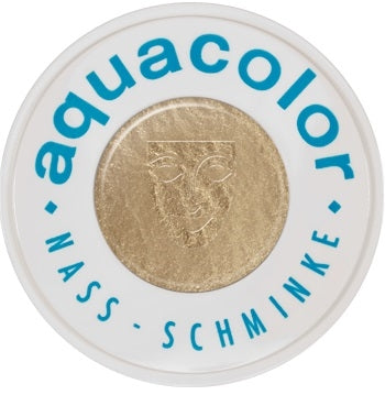 Kryolan Face Paint  Aquacolor - Metallic Gold - 1oz/30ML