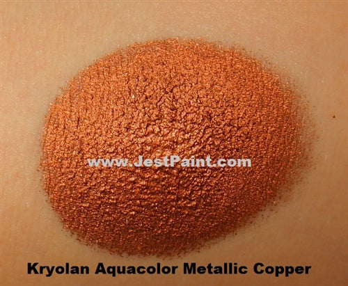 Kryolan Face Paint  Aquacolor - Metallic Copper - 1oz/30ML