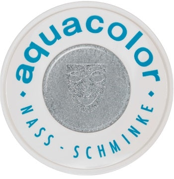 Kryolan Face Paint  Aquacolor - Metallic Silver Blue - 1oz/30ML DISCONTINUED
