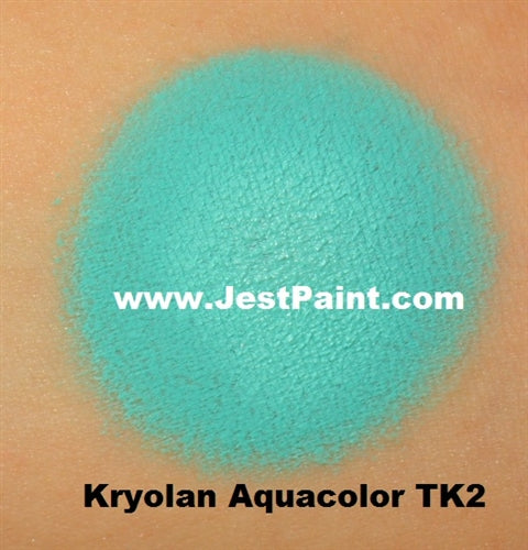 Kryolan Face Paint  Aquacolor - TK2 / TURKIS 2 (Teal) - 30ml