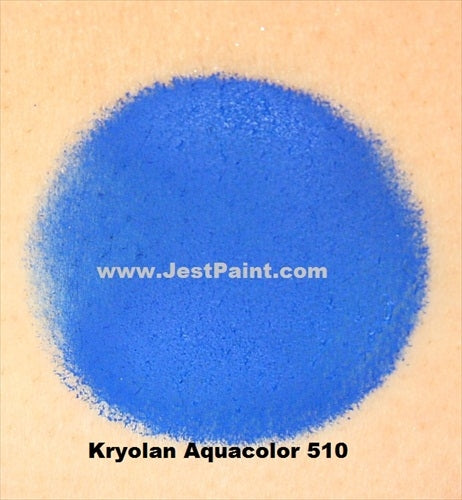 Kryolan Face Paint  Aquacolor - 510 (Royal Blue) - 30ml